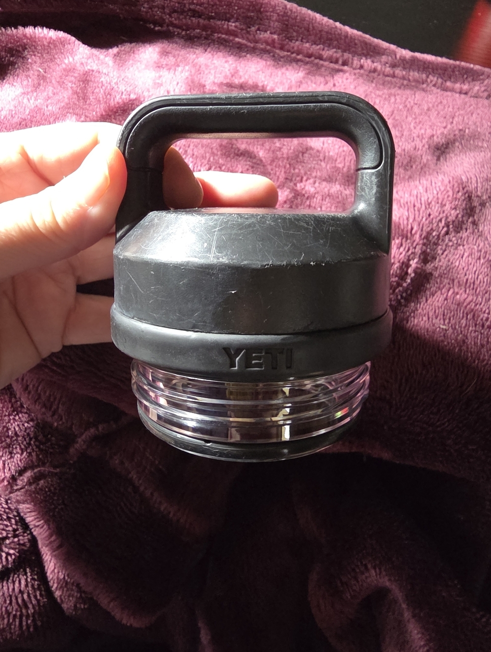 YETI Rambler Bottle Chug Cap Lid, Screw Top Lid Replacement - Picture 3 of 4